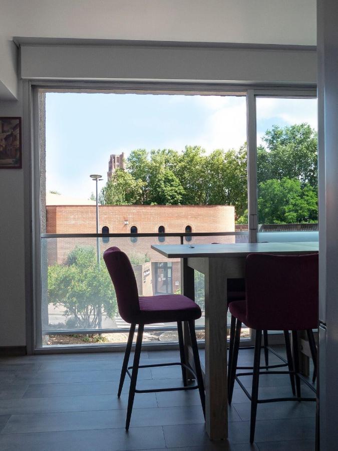 Aux Baies D'Alby - Parking Apartman Albi Kültér fotó